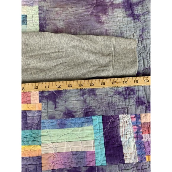 Polo Ralph Lauren Golf Sweater Mens Medium Gray Quarter Zip Logo Preppy Outdoor - Picture 8 of 10